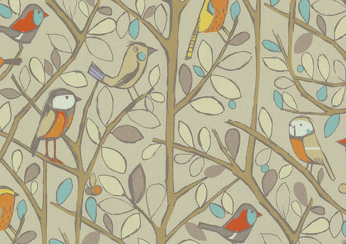 Tweety, Natural - Roman Blind - Image 6